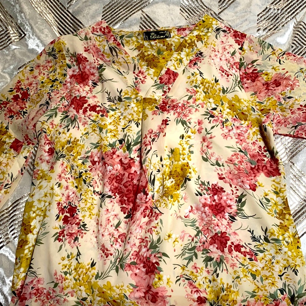 Floral blouse